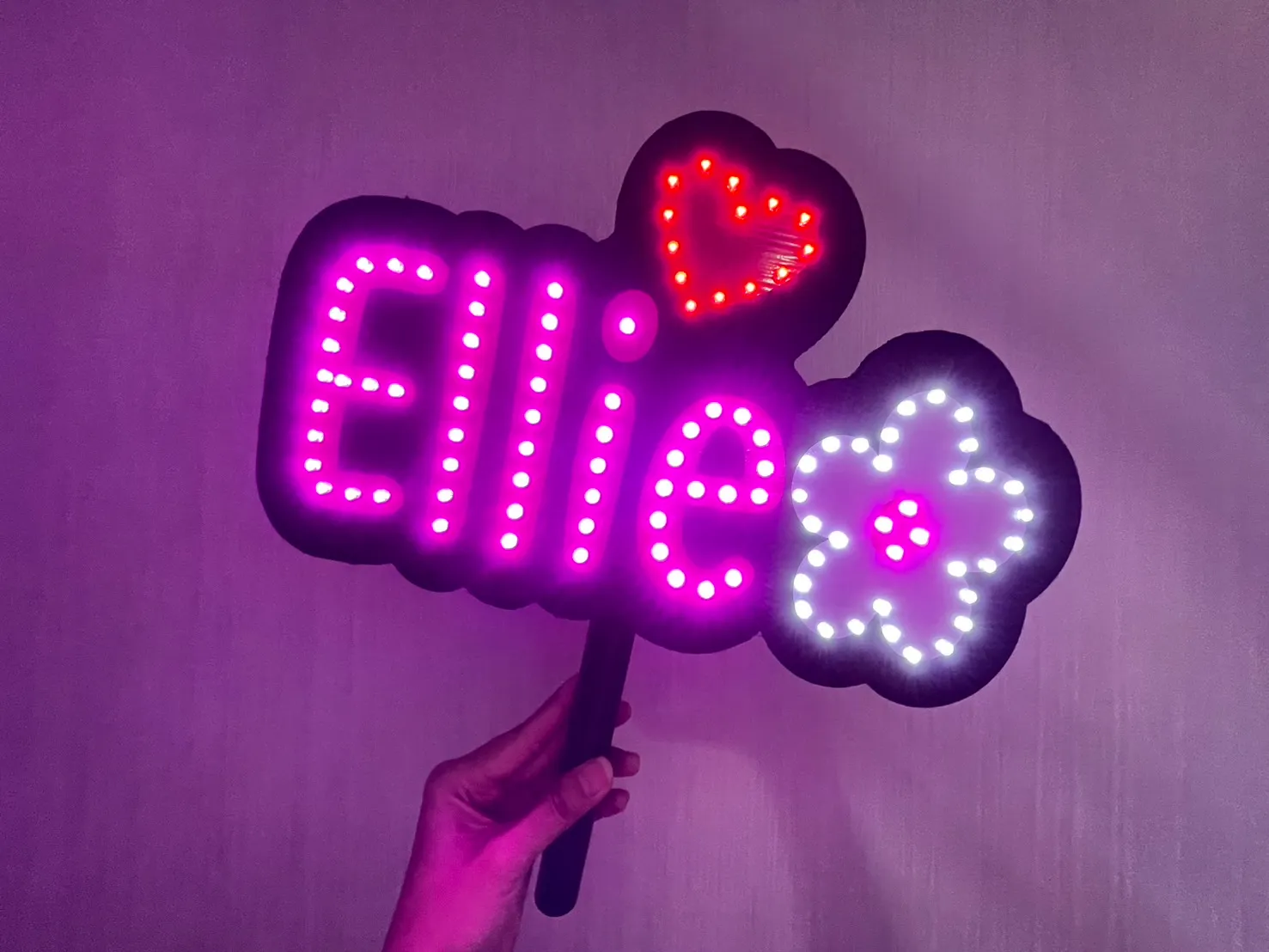 ตัวอย่างป้ายไฟ LED